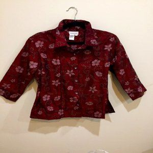 Ladies Cranberry Shirt
